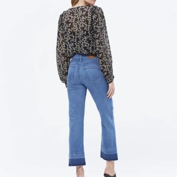 PAIGE Women's High Rise Blue Jeans - Picture 2 of 15